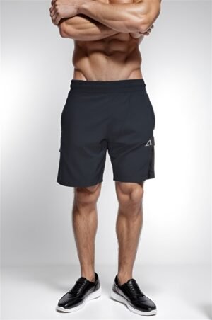 Men simple premium Woven Stretched shorts